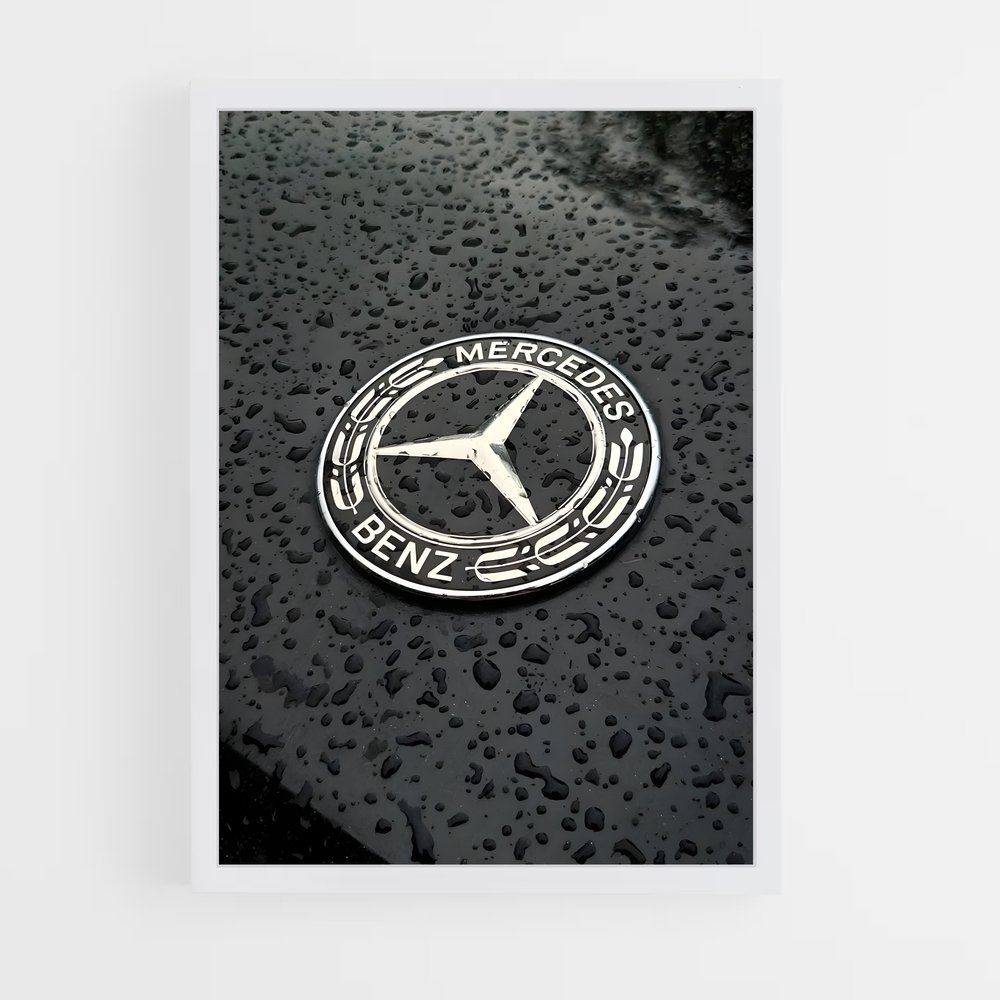 Poster Vitesse Divine – affiche Mercedes (vue 3)